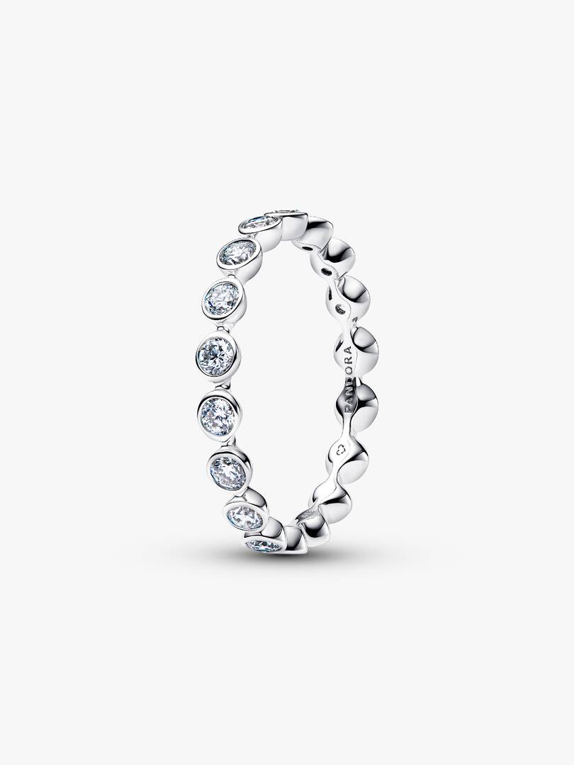 Lab-Grown Diamonds 14k White Gold Eternity Ring