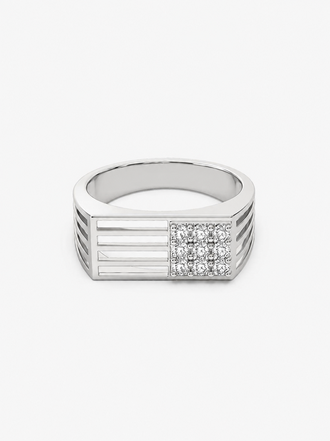 Golden Square in Rectangle Ring